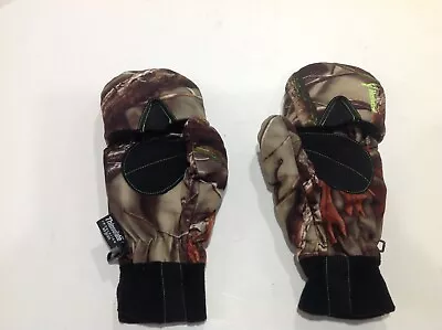 Huntworth Oaktree EVO Men's Fingerless Hunting Gloves & Pop-Top Mittens • $24.99