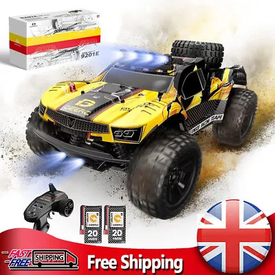 DEERC 9201E 1/10 Large Remote Control Car 4x4 Off-Road 48 Km/h RC Monster Truck • £79.99