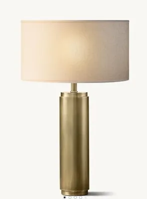 Restoration Hardware CYLINDRICAL COLUMN TABLE LAMP • $165