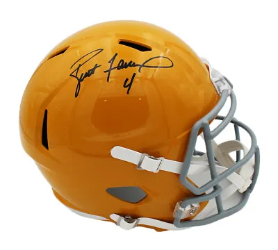 Brett Favre Signed Green Bay Packers Speed Full Size 1950's TB NFL Helmet • $927.33