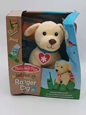 Melissa & Doug Let's Explore Ranger Dog Play Set 16 Pieces NEW Damaged Box  • $14.99