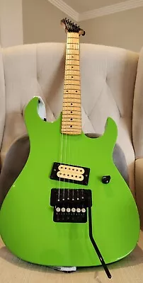 Bc Rich Gunslinger Slime Green 2011 Absolute Killer Guitar 80s Inspired  • $1200