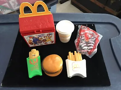 Fisher Price Fun With Food McDonald’s Happy Meal Complete W/toy Hamburglar • $75