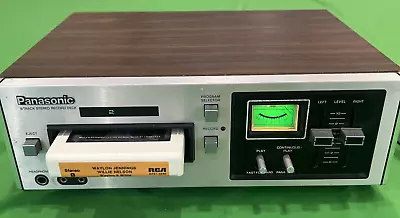 Vintage Panasonic RS-805US 8-Track Tape Recorder Tested Working • $95