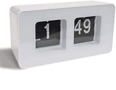 Flip Clock Classic Retro Vintage Clock Digital Flip Down Clock Digital Number... • $23.48