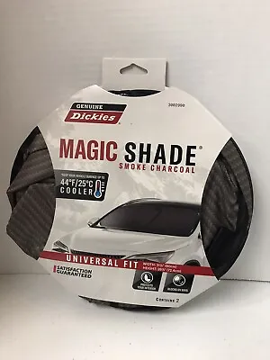 Car Sun Shade Dickies Magic Shade Smoke Charcoal Universal Fit NEW • $13.25