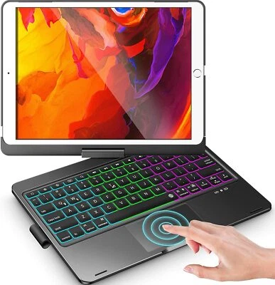 $39.99 • Buy For IPad 7th/8th/9th Gen 10.2  Backlit Keyboard Touchpad With Smart Case Cover