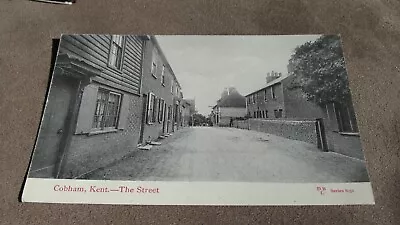 Early D.B.L Postcard - The Street Cobham - Nr Gravesend  Kent • £3