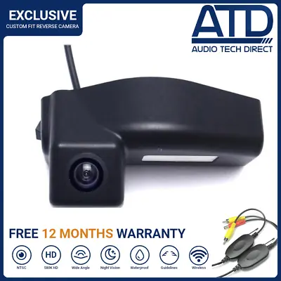 WIRELESS Reverse Camera For Mazda 2 Mk3 DE 3 BL 6 GH1 GH2 Mk2 Number Plate Light • $74.96