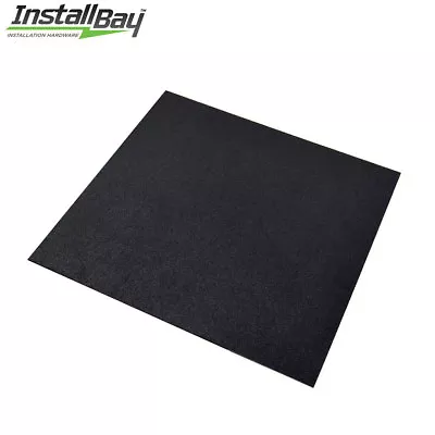 (1) Textured ABS Plastic Plastic Sheet Universal 12 In X 12 In X 3/16 Inch Black • $18.95