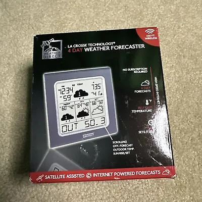 La Crosse Technology 4 Day Wireless Forecast Weather Station Direct WD-3105U  • $21.84