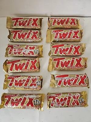 1988 SEALED TWIX CHOCOLATE BAR (MARS CONFECTIONARY 17p) - Unopened • £12