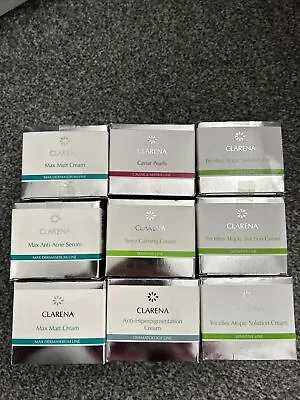 £10.90 • Buy Clarena Cream For All Skin Types 50ml Professional /personal Use