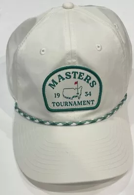 2024 Masters Hat Rope Snap Back BRAND NEW From Augusta National Golf Course • $96.79