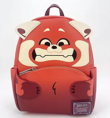 Disney Collection Rare Panda Loungefly Mini Backpack Pixar Mei Turning Red Bag • $69.99