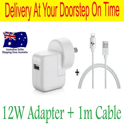 Genuine Fast 12w USB Power Wall Charger Adapter IPad Mini/Pro IPhone • $7.74
