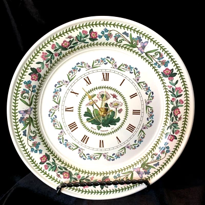 £44.76 • Buy Portmeirion Botanic Garden 10.5” Wall Clock DAISY  1972 England New Clock Works