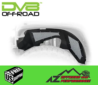 DV8 Offroad Front Inner Fenders Gen2 W/o Logo For '07-'18 Jeep Wrangler JK JKU • $497.04