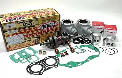 Banshee Triple Ported Cylinders Pistons Crank Gaskets Complete Motor Rebuild Kit • $1049.98