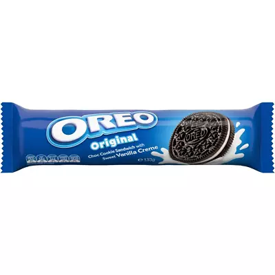 Oreo Original Vanilla Creme Biscuits 133g • $11