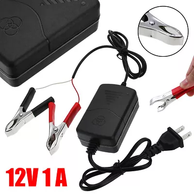 $5.50 • Buy Car Battery Charger Maintainer Auto 12V Trickle RV For Truck Motorcycle ATV USA