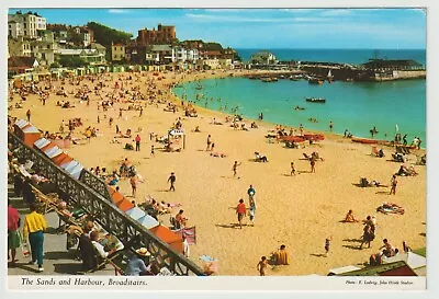 Broadstairs - The Sands And Harbour 1971 John Hinde Postcard 333H • $6.36