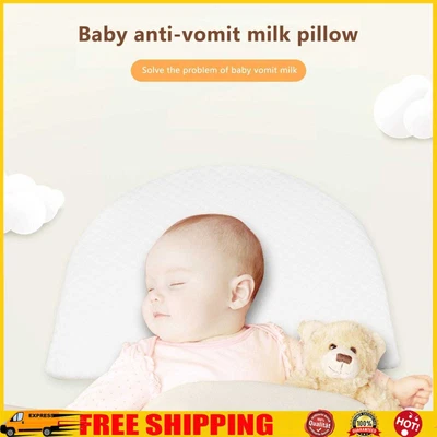 £14.76 • Buy Baby Bassinet Wedge Pillow Newborn 3D Memory Foam Breathable Pillow Cushion