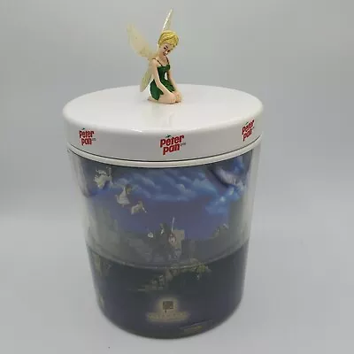 RARE Disney Peter Pan Tinker Bell Figure Statue CANISTER ICE BUCKET COOKIE JAR • $39