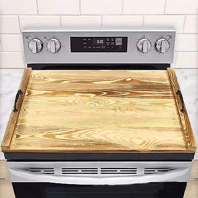 Noodle Board Stove Cover 30 X 22 Inch Wood Stove Top Cover Wooden Stovetop • $44.65