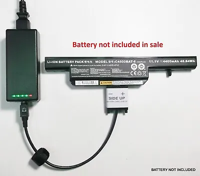 External Laptop Battery Charger For Clevo W150HR W170ER W170HR C4500BAT-6 • £57.98