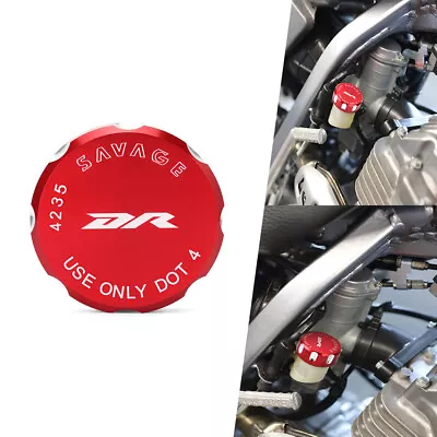 $15.38 • Buy DR LOGO Rear Brake Reservoir Cover For SUZUKI DR650SE DR 650S 15-2020 DR 650R/S