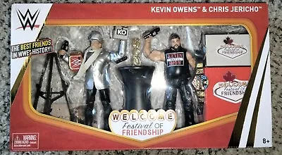 2017 Mattel WWE Festival Of Friendship Playset Chris Jericho & Kevin Owens NIB  • $74.99