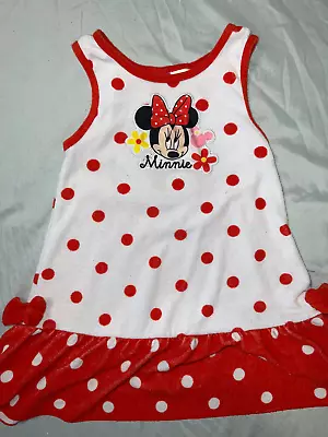 Minnie Mouse Polka Dot Dress Size 5T  • $2.50