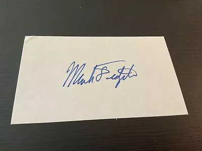 Mark Fidrych Signed Card - Tigers Debut 1976 • $9.75