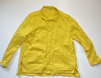$21.99 • Buy IKEA YELLOW JACKET MULTI-POCKET HEY!  SIZE: I/J STRAIGHT Long Sleeve