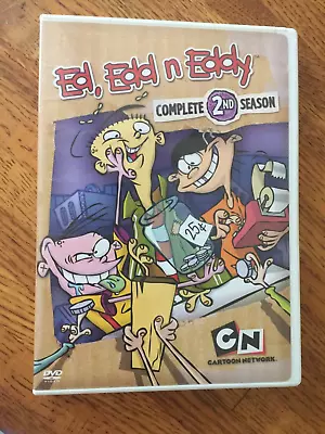 EUC Ed Edd N Eddy Complete 2nd Season Cartoon Network 2 Discs No Paper Insert • $8.99