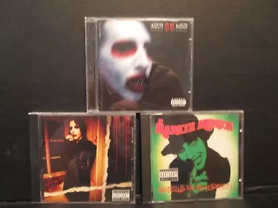 Marilyn Manson 3 CD Lot Smells Like Children And 2 More • $11.69