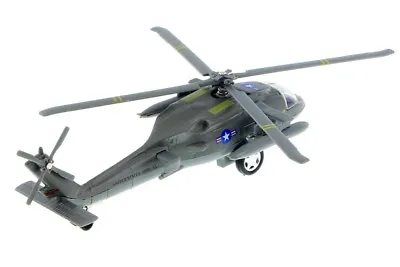 $7.98 • Buy 8  Black Hawk Helicopter Diecast Army Military Model Fighter Airplane Toy Grey