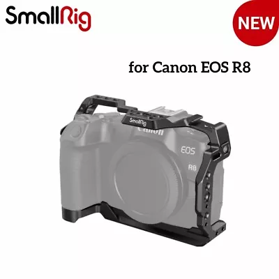 SmallRig Canon R8 Camera Cage For Canon EOS R8 W/ Arca-Swiss Camera Accessory • £69.90