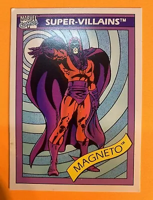 Rare 🔥 1991 Magneto - Impel Marvel Series II Toy Biz. *Read • $5