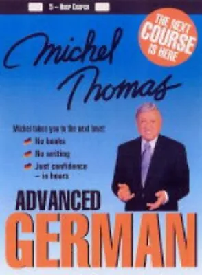 Michel Thomas Advanced German (CD) Book The Cheap Fast Free Post • £99.99