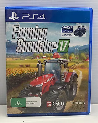 Farming Simulator 17 (PlayStation 4 PS4) • $21.99