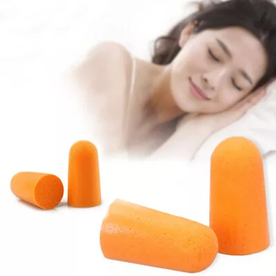 10 Pair 3M EAR PLUGS 1100 Orange Disposable Noise Reduction Foam Earplugs • $12.87