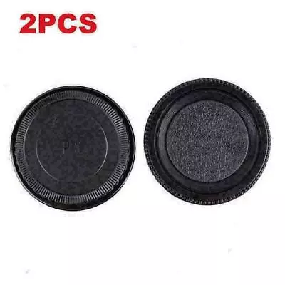 2X/set Plastic Rear Lens And Body Cap Cover For Pentax Quality K P6T5 PK F2 K0S1 • $5.38