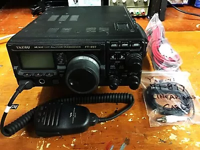 Yaesu Ft-897 Transceiver + Fp-30 Ac Power Supply • $850