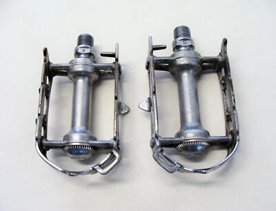 $79.99 • Buy ~ Nice Vintage 60's -70's Patent Campagnolo #1037 Nuovo Record Road Pedals ~