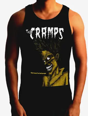 THE CRAMPS Heavy Metal Band Black Tank Top • $11.99