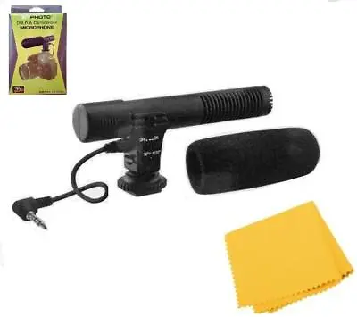 Mini Condenser Microphone For Canon Vixia HF R800 R700 R82 R80 G50 G60 G70 • $28.99