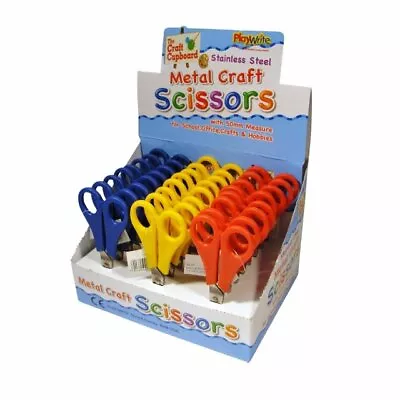 £2.48 • Buy Kids Safety Scissors 5 Inch 130mm Ideal For Most Children's Art And Crafts