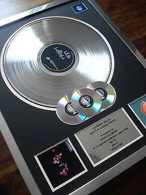 £174.99 • Buy Depeche Mode Violator Multi Platinum Disc Lp Record Award Album